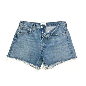 AGOLDE Parker Long Shorts in Skywave Size 29